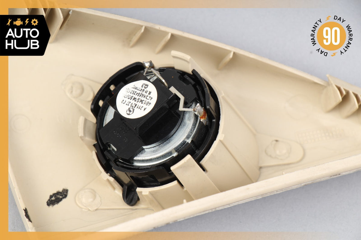 03-06 Mercedes W211 E320 E500 Tweeter Speaker Cover Left Driver Side Beige OEM - photo 7