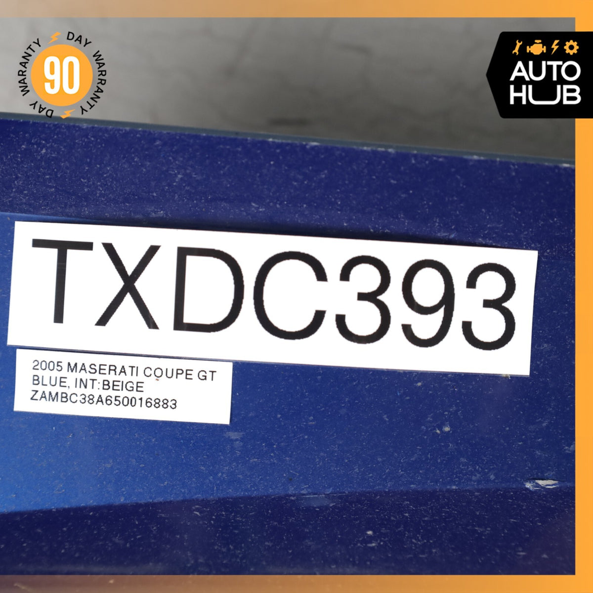 02-07 Maserati Coupe 4200 M138 Rocker Panel Side Skirt Right OEM 67k - photo 16