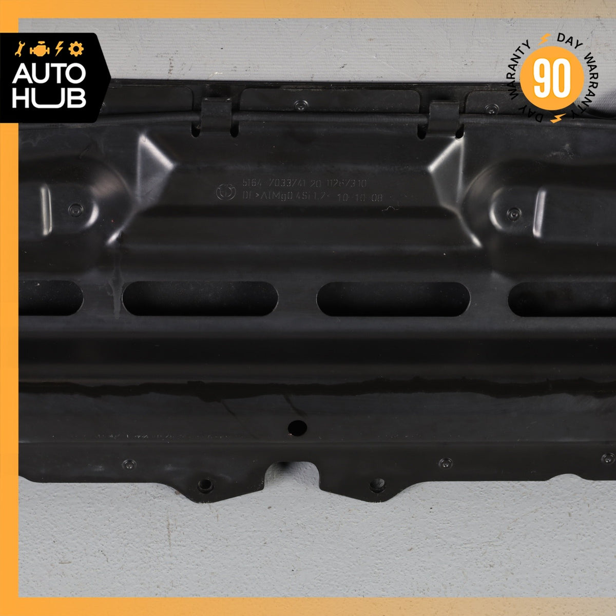 08-10 BMW E60 528i 550i 535i Radiator Core Center Upper Tie Bar Support OEM - photo 12