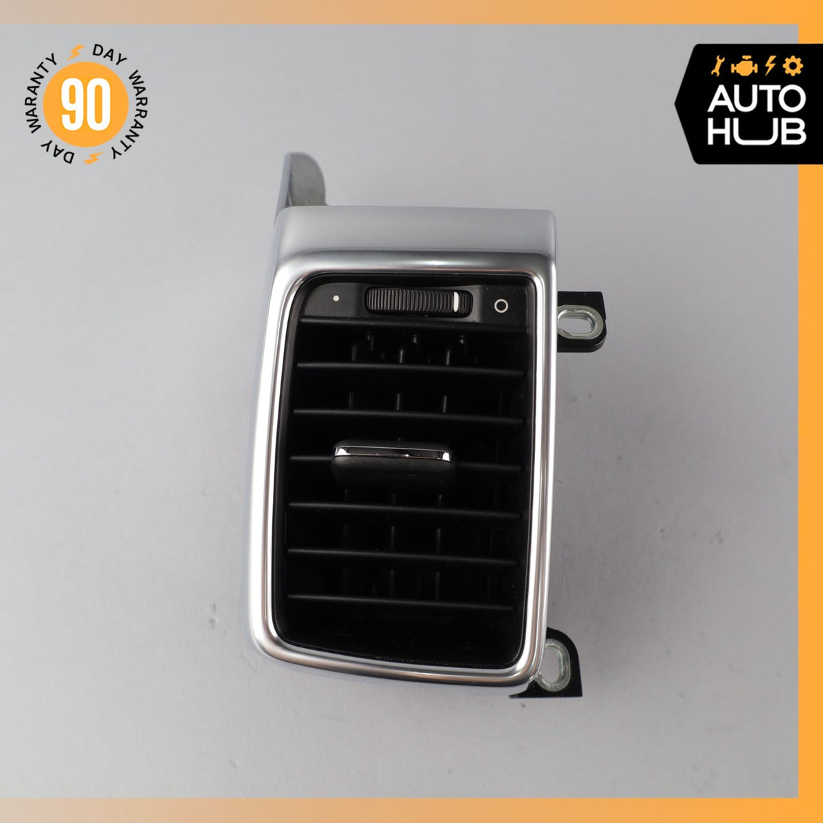 Porsche Panamera 970 Rear Left Console A/C Air Vent Grill Silver OEM - photo 6