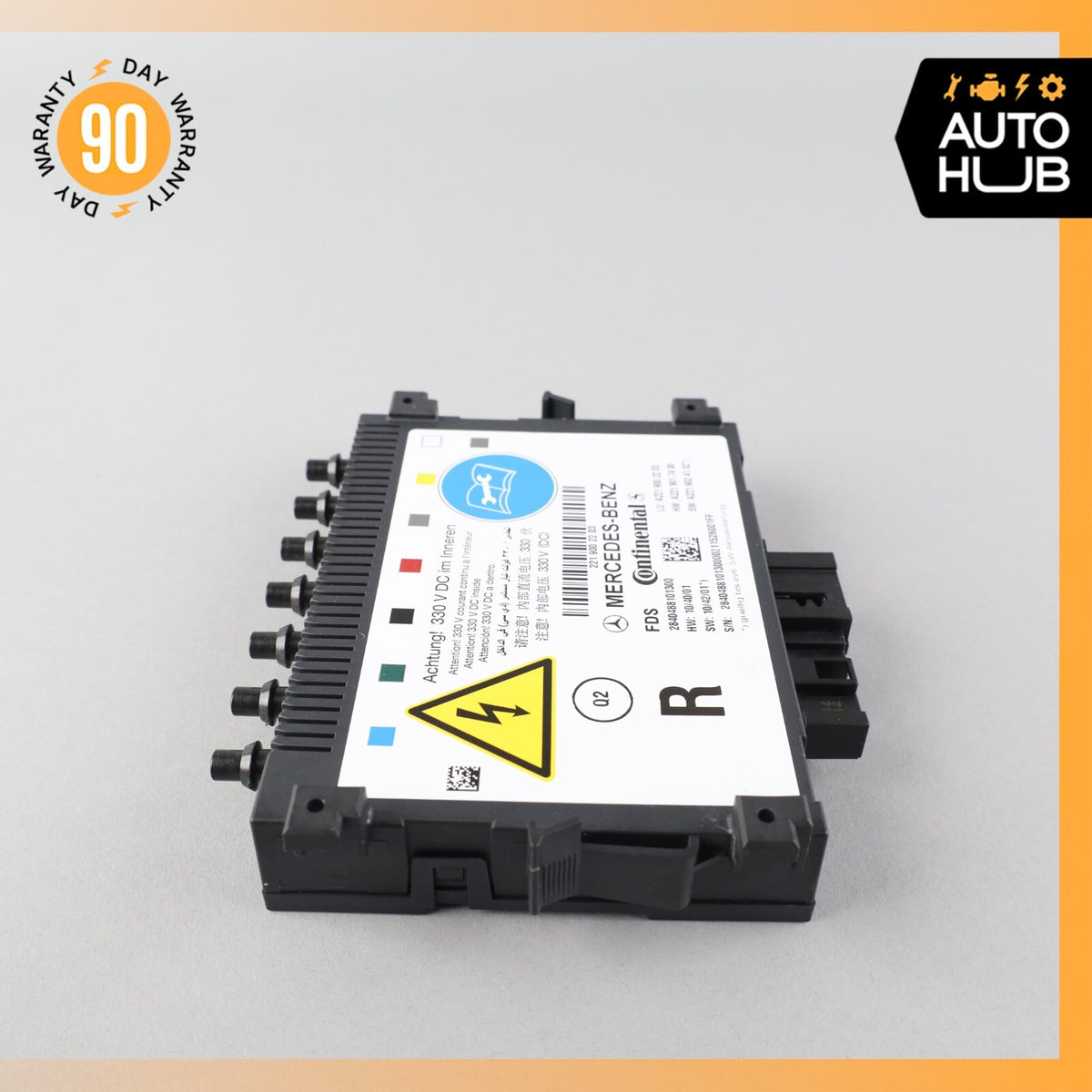 10-13 Mercedes W221 S63 S550 Front Right Seat Dynamic Lumbar Control Module OEM - photo 6