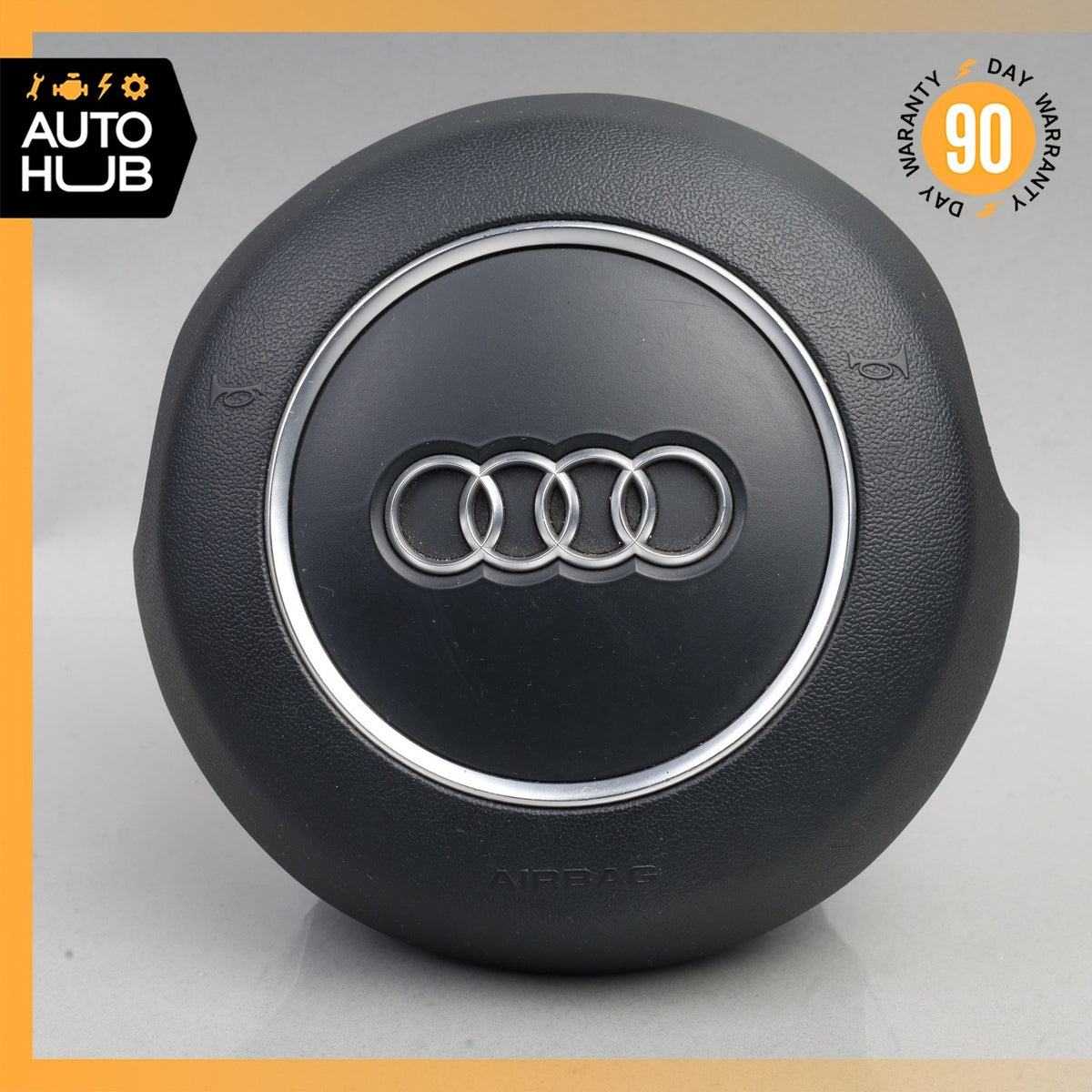 13-17 Audi 8R Q5 SQ5 Steering Wheel Airbag Air Bag Black 8R0880201Q OEM - photo 1