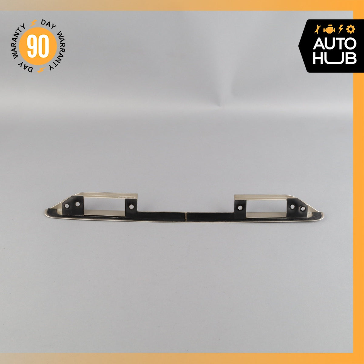 93-99 Mercedes W140 CL600 S500 S600 Coupe Trunk Lid License Plate Trim Panel OEM - photo 8
