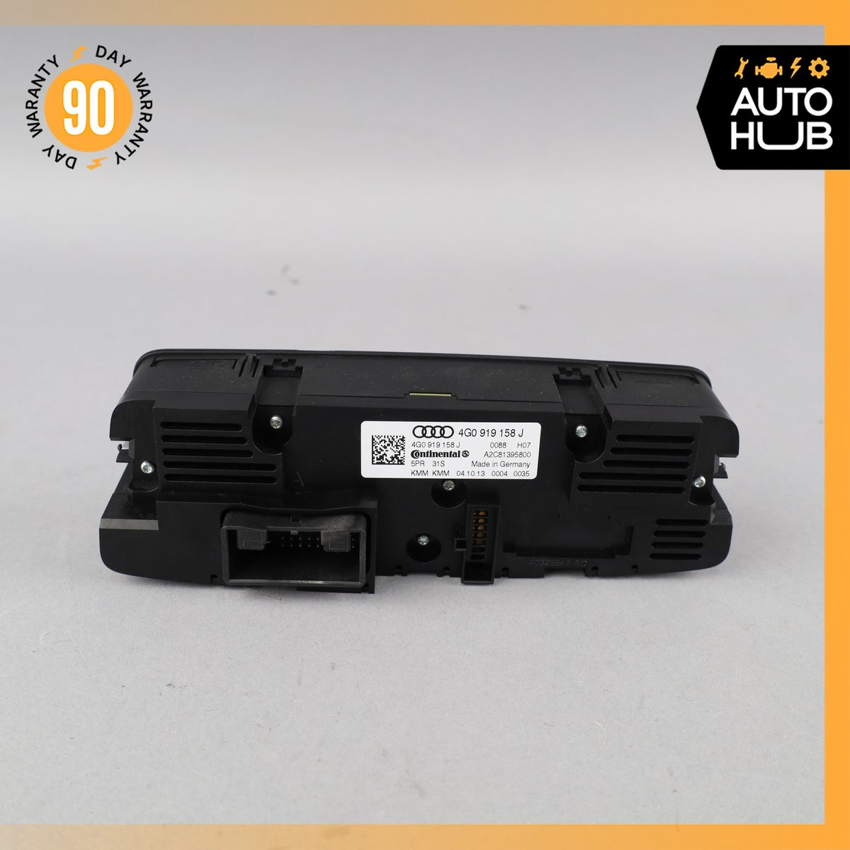 Audi C7 A6 S6 Rear Climate Control Panel Switch OEM - photo 6