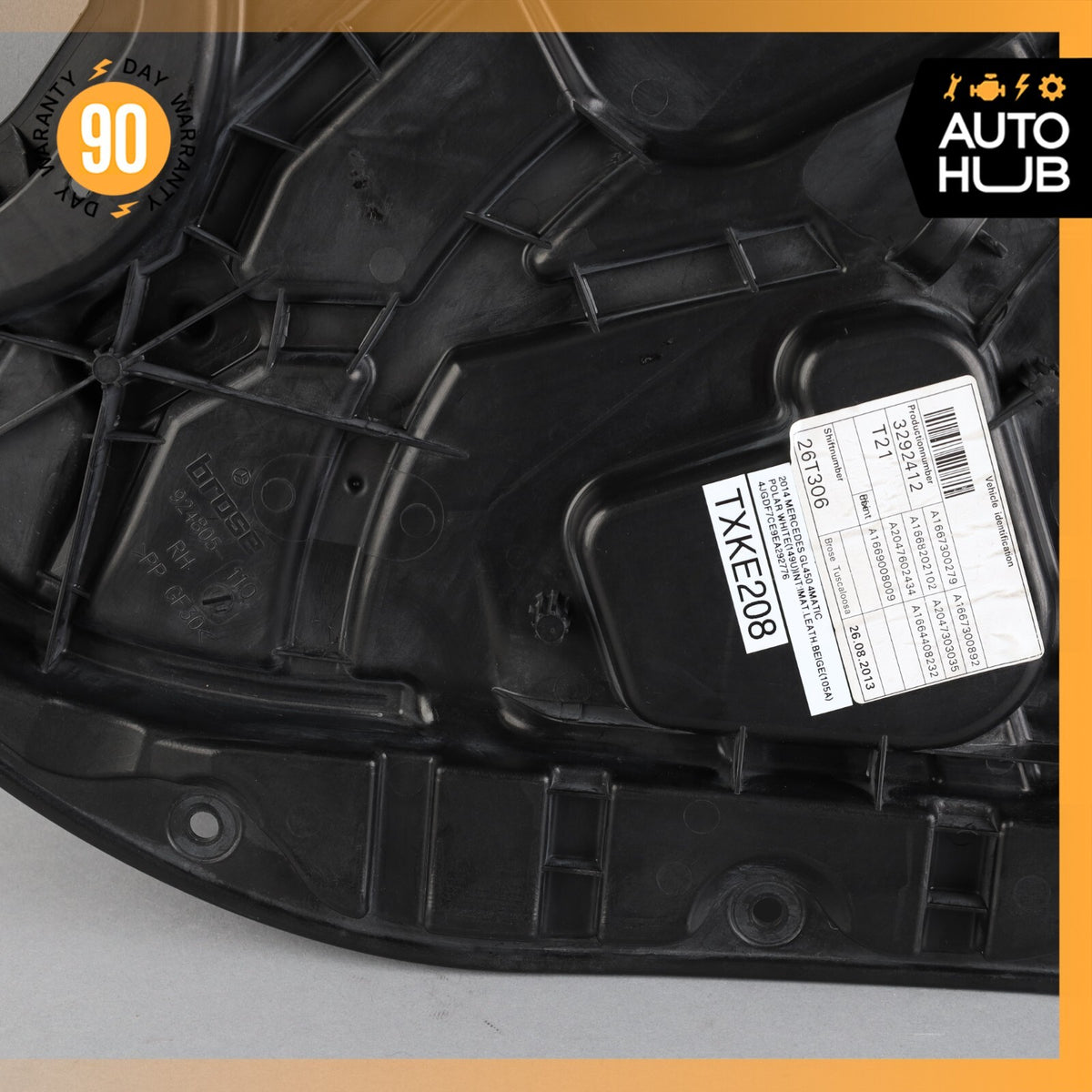 12-15 Mercedes X166 GL450 ML550 GL550 Window Regulator Panel Rear Right OEM - photo 5