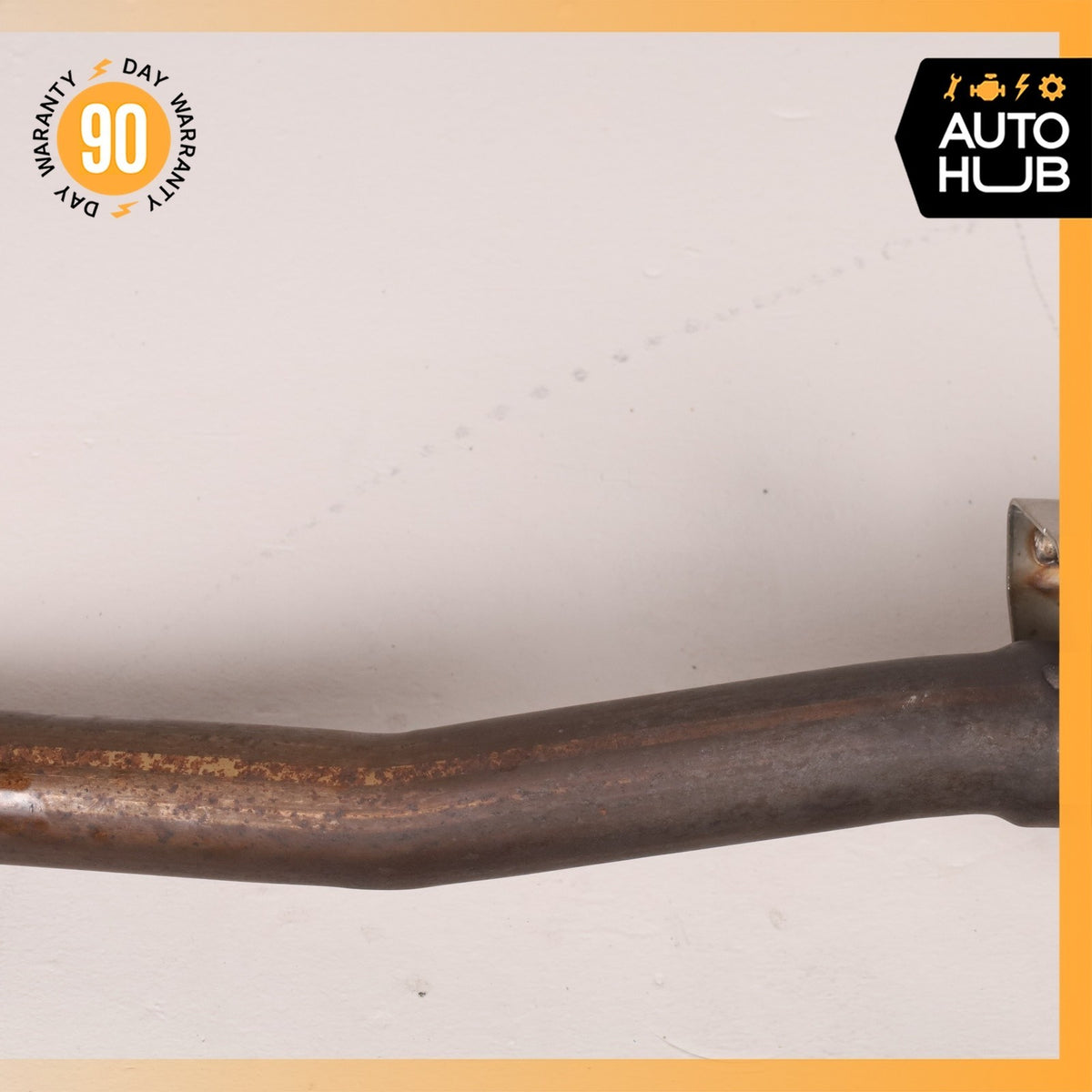 06-11 Mercedes W164 ML350 M272 Engine Left & Right Exhaust Downpipe Set OEM - photo 11