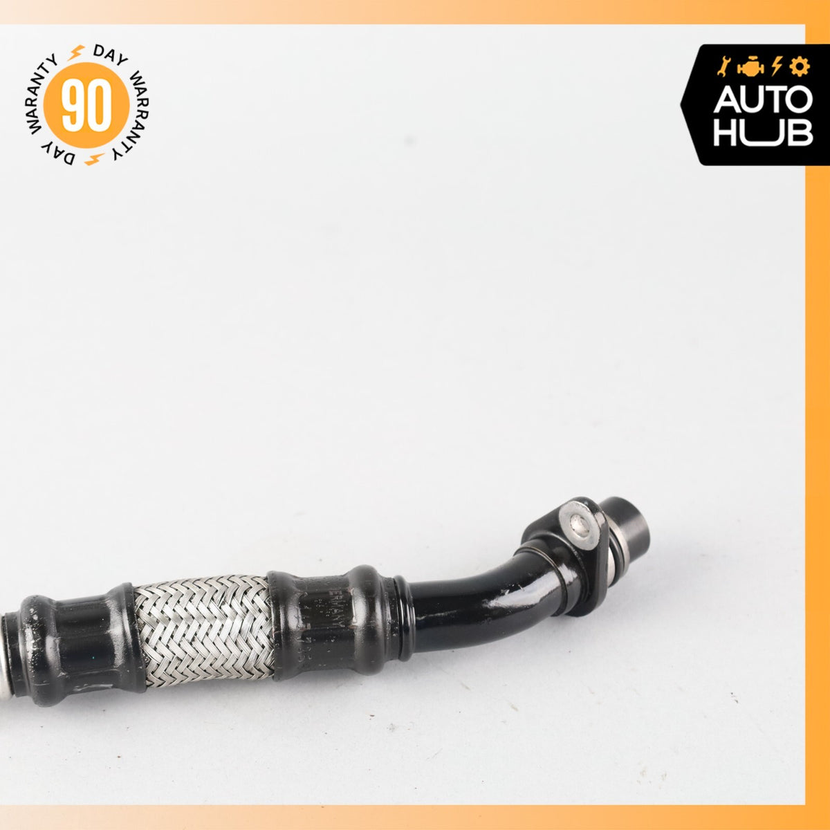 Bentley Continental Flying Spur Turbocharger Return Oil Line Left Side OEM 58k - photo 6