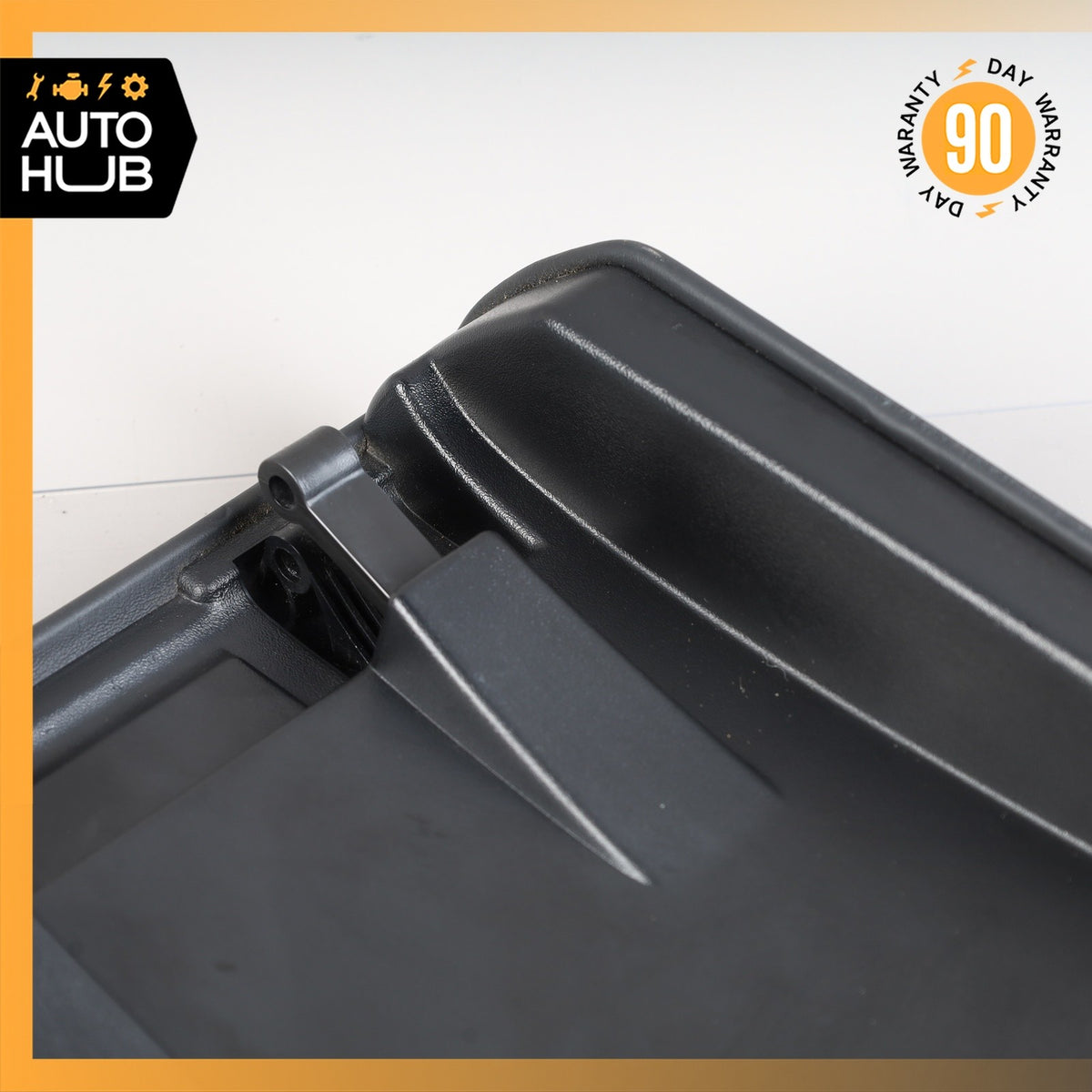 14-24 Jaguar X152 F-Type Center Console Arm Rest Armrest Panel Cover Black OEM - photo 15