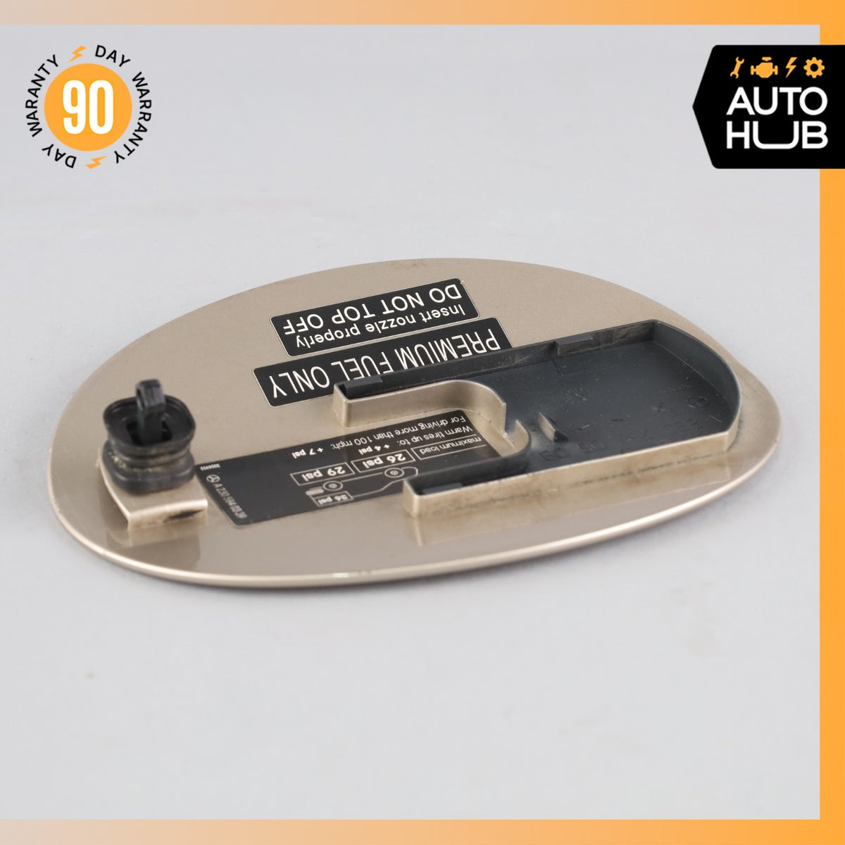 03-12 Mercedes R230 SL500 SL55 AMG Fuel Filler Gas Tank Door Flap Lid OEM - photo 9
