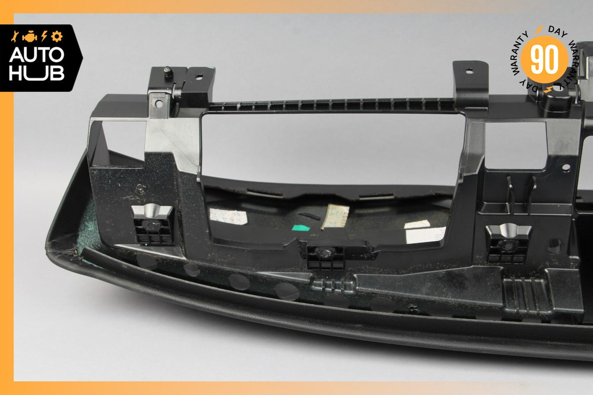 07-13 Mercedes W221 S63 AMG S550 Dashboard Cluster Upper Cover Trim Black OEM - photo 10