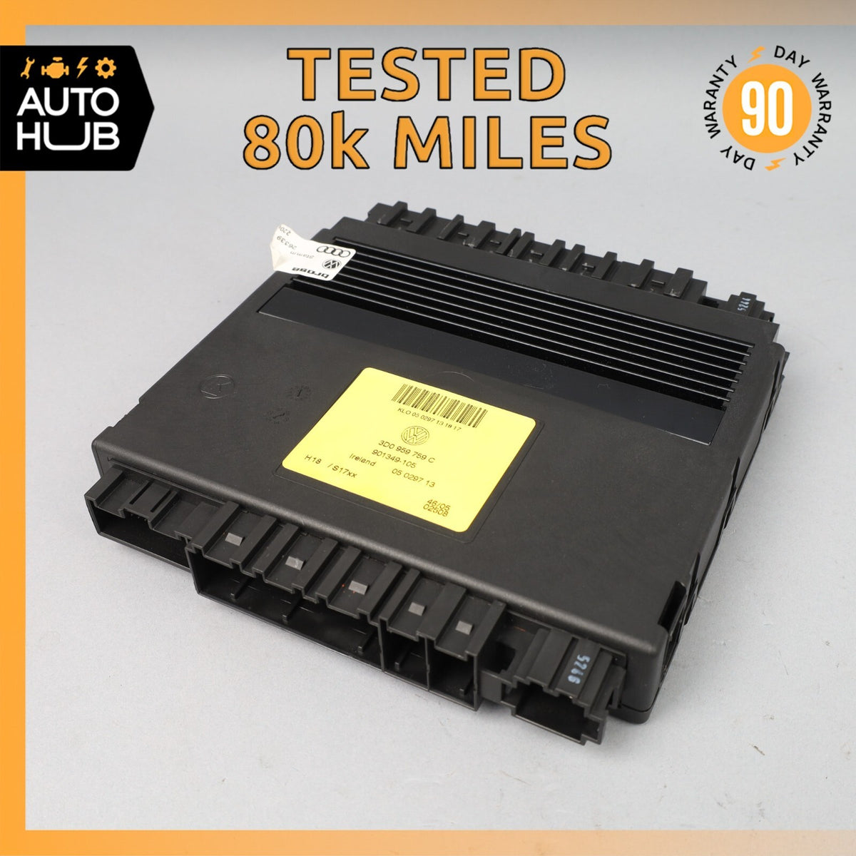 06-13 Bentley Continental Flying Spur Front Right Seat Control Module OEM 80k - photo 1