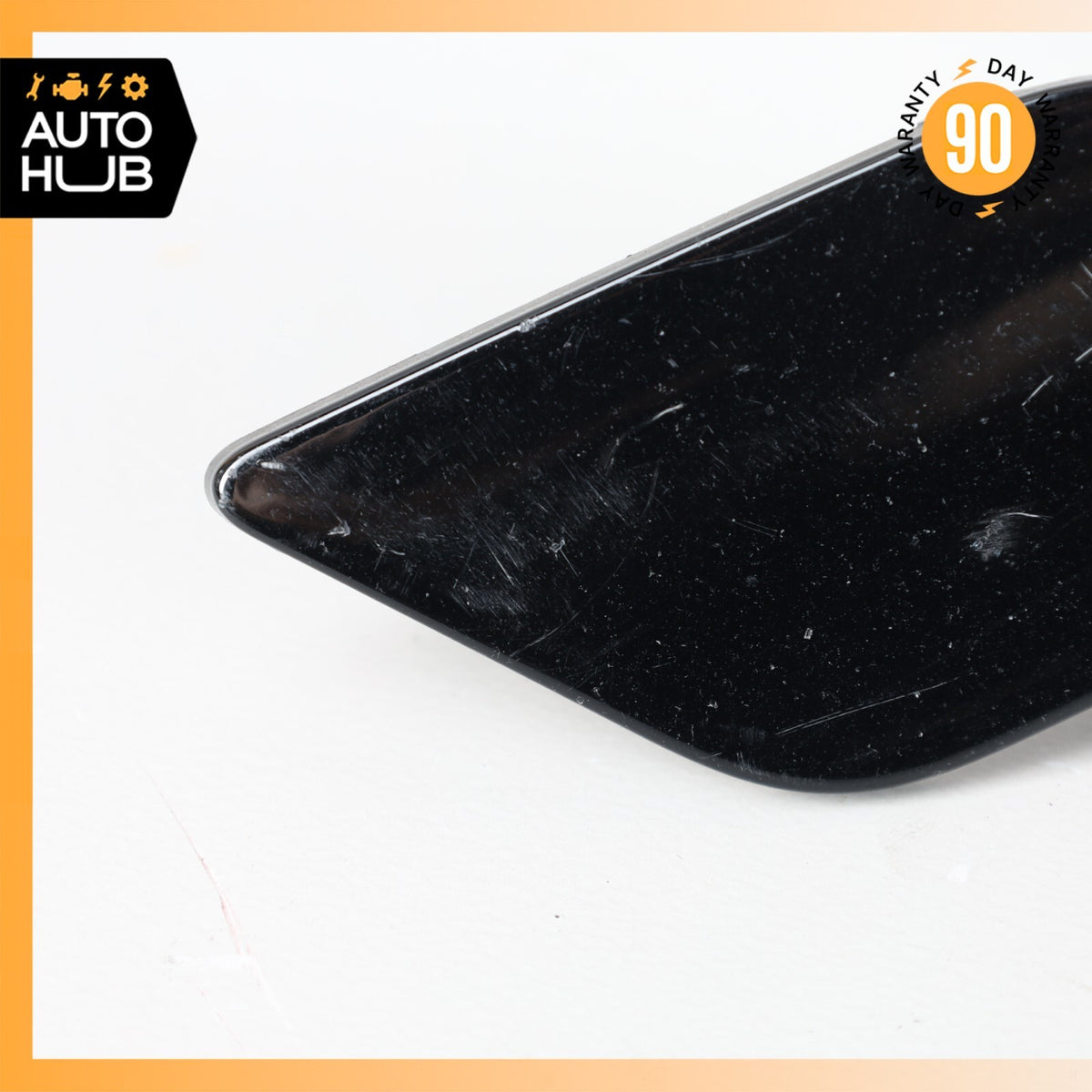 07-09 Mercedes W211 E350 E320 Base Front Bumper Tow Hook Hitch Cover Lid OEM - photo 2