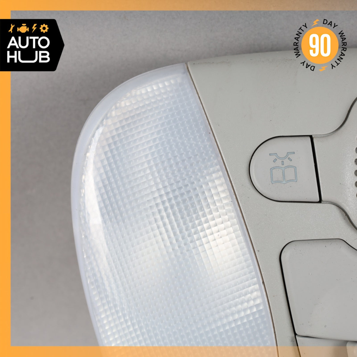 03-04 Mercedes R230 SL500 SL55 Overhead Dome Light Lamp 2308200001 Gray OEM - photo 2