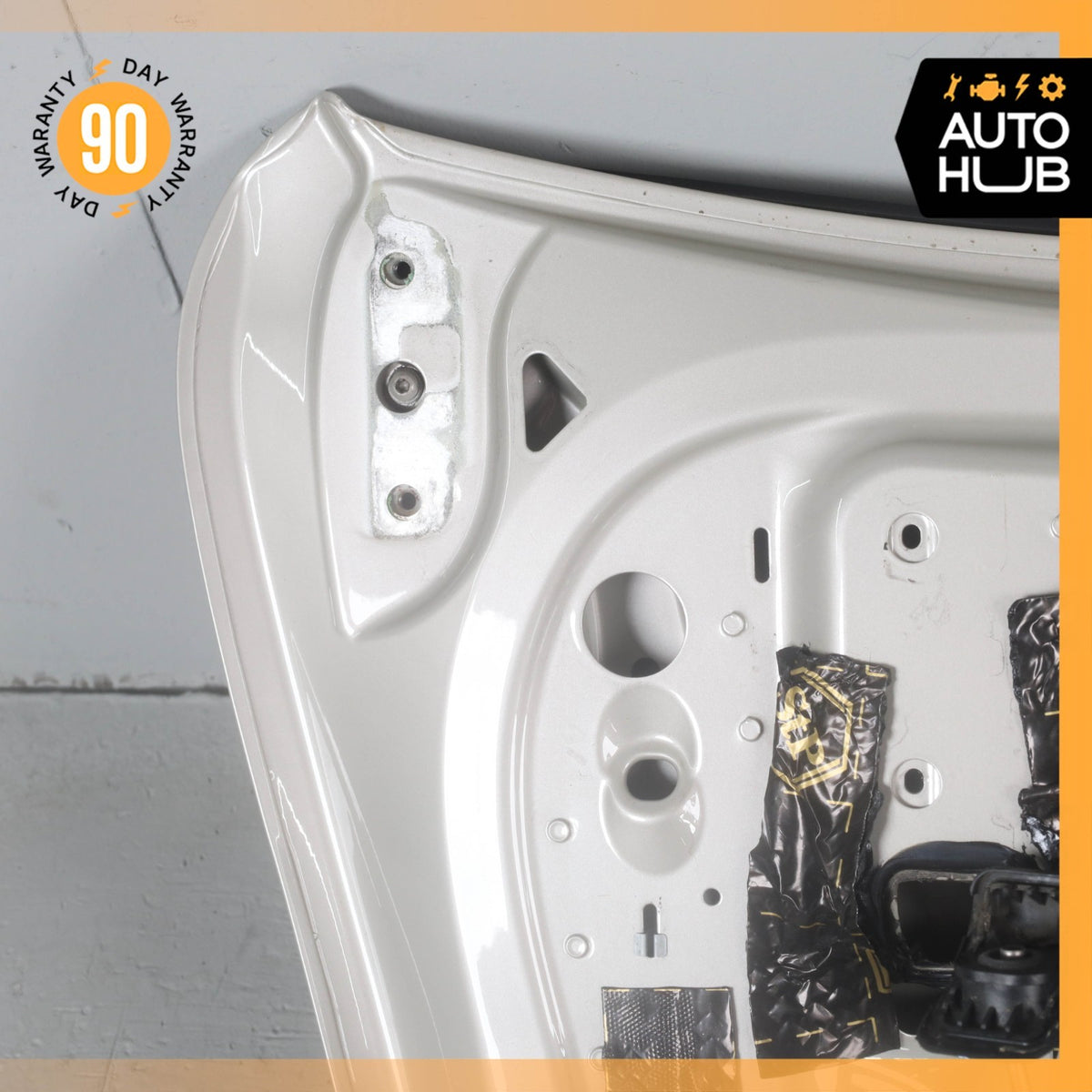 12-14 Bentley Continental GT Coupe Trunk Lid Panel Assembly White OEM 56k - photo 15