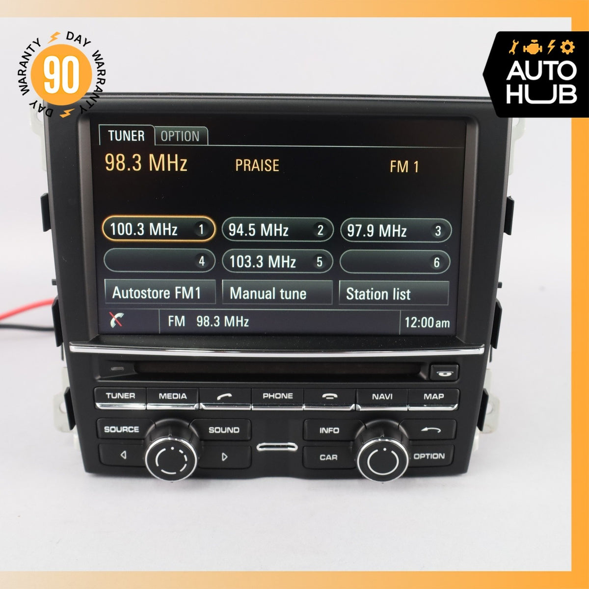 14-16 Porsche Panamera 970 S GTS E-Hybrid Command Head Unit Navigation Radio OEM - photo 5