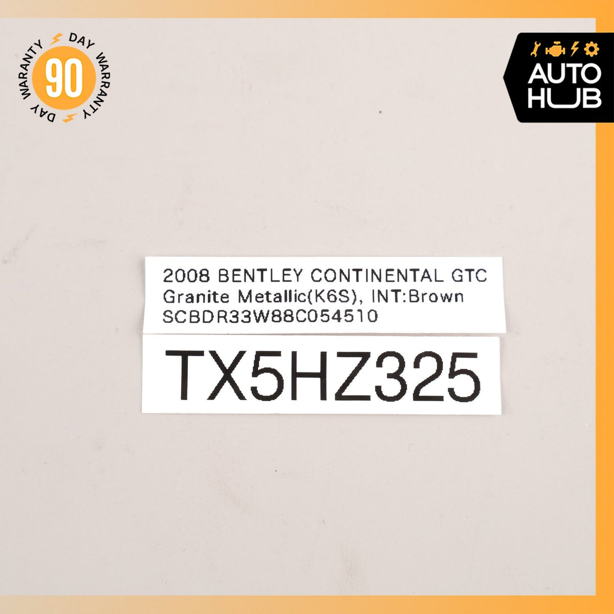03-18 Bentley Continental Flying Spur GTC GT Ignition Coil OEM - photo 9