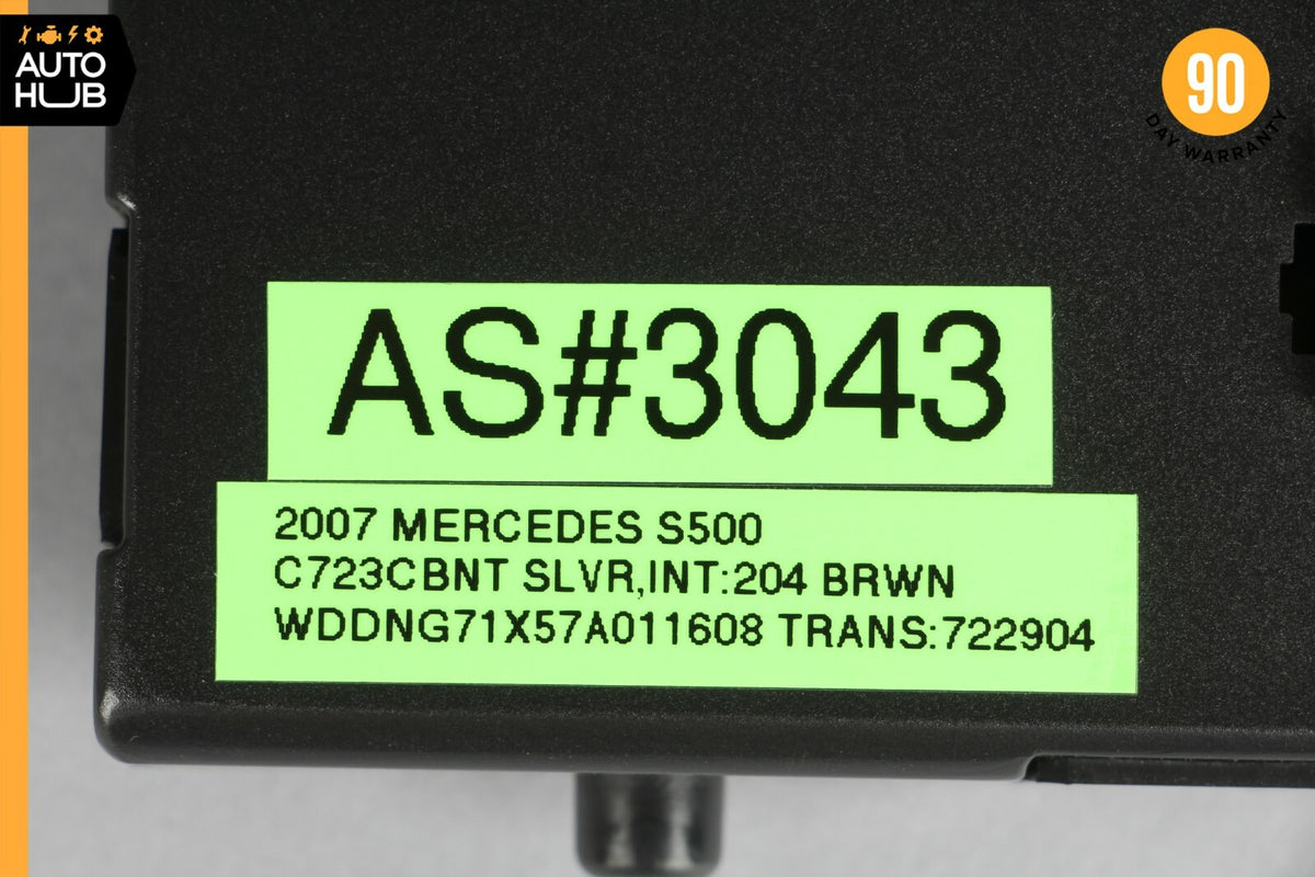 07-09 Mercedes W221 S550 S63 AC A/C Air Heater Blower Climate Control Module OEM - photo 12