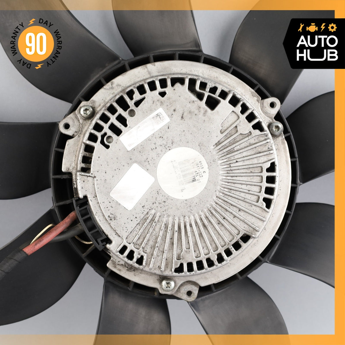 14-19 BMW F15 X5 X6 3.0L Engine Motor Radiator Cooling Fan Blade w/ Motor OEM - photo 14