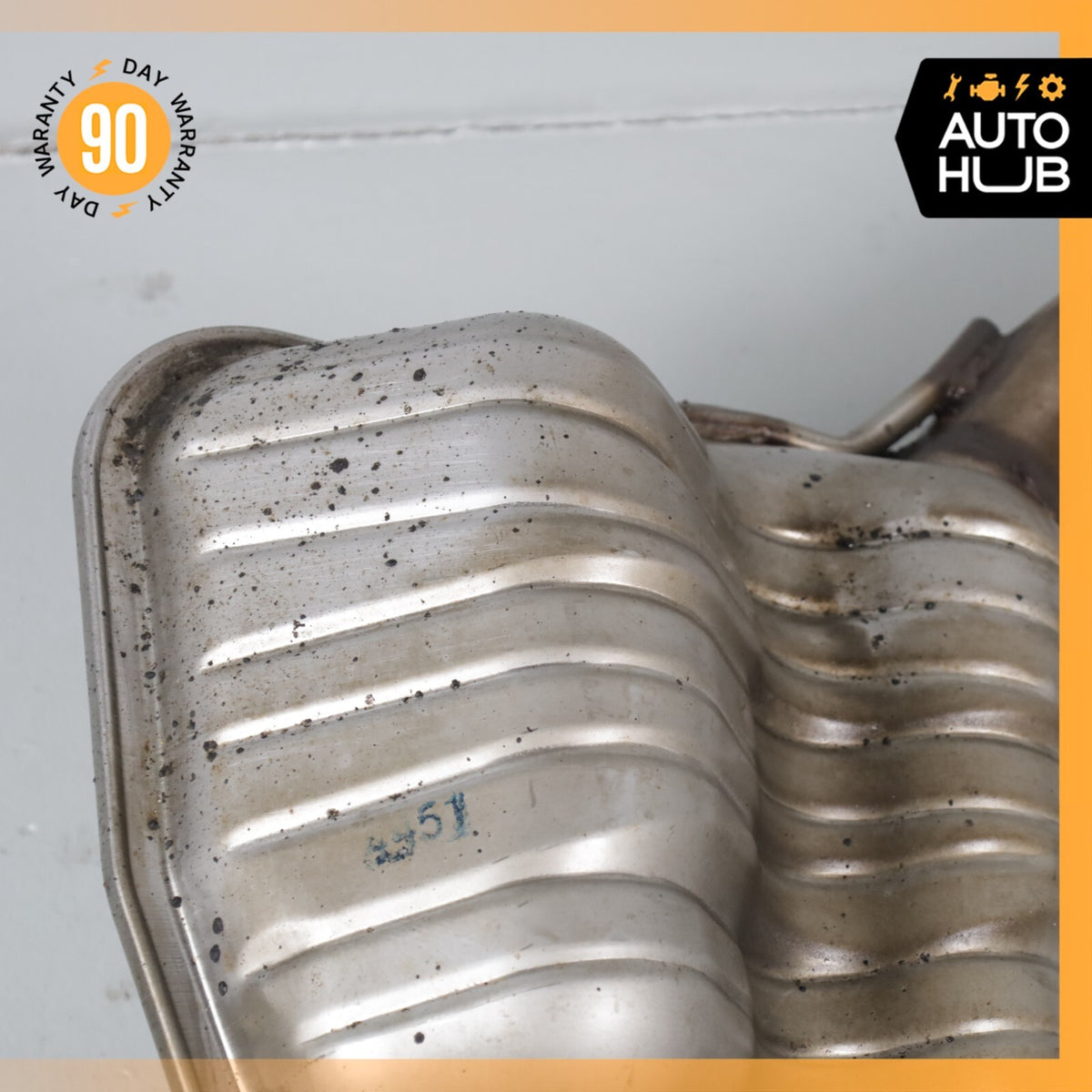 03-08 Mercedes R230 SL550 SL600 Exhaust Mufflers Muffler Tips Assembly OEM - photo 4