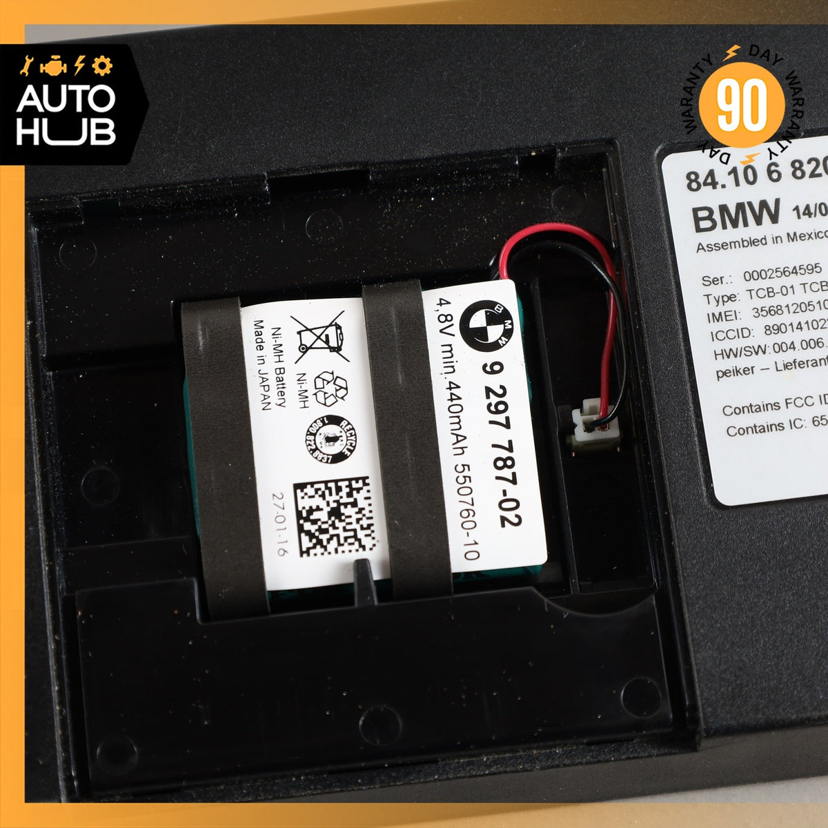 12-18 BMW F30 320i 330e 328i Telematic Communication Control Module OEM 72k - photo 8