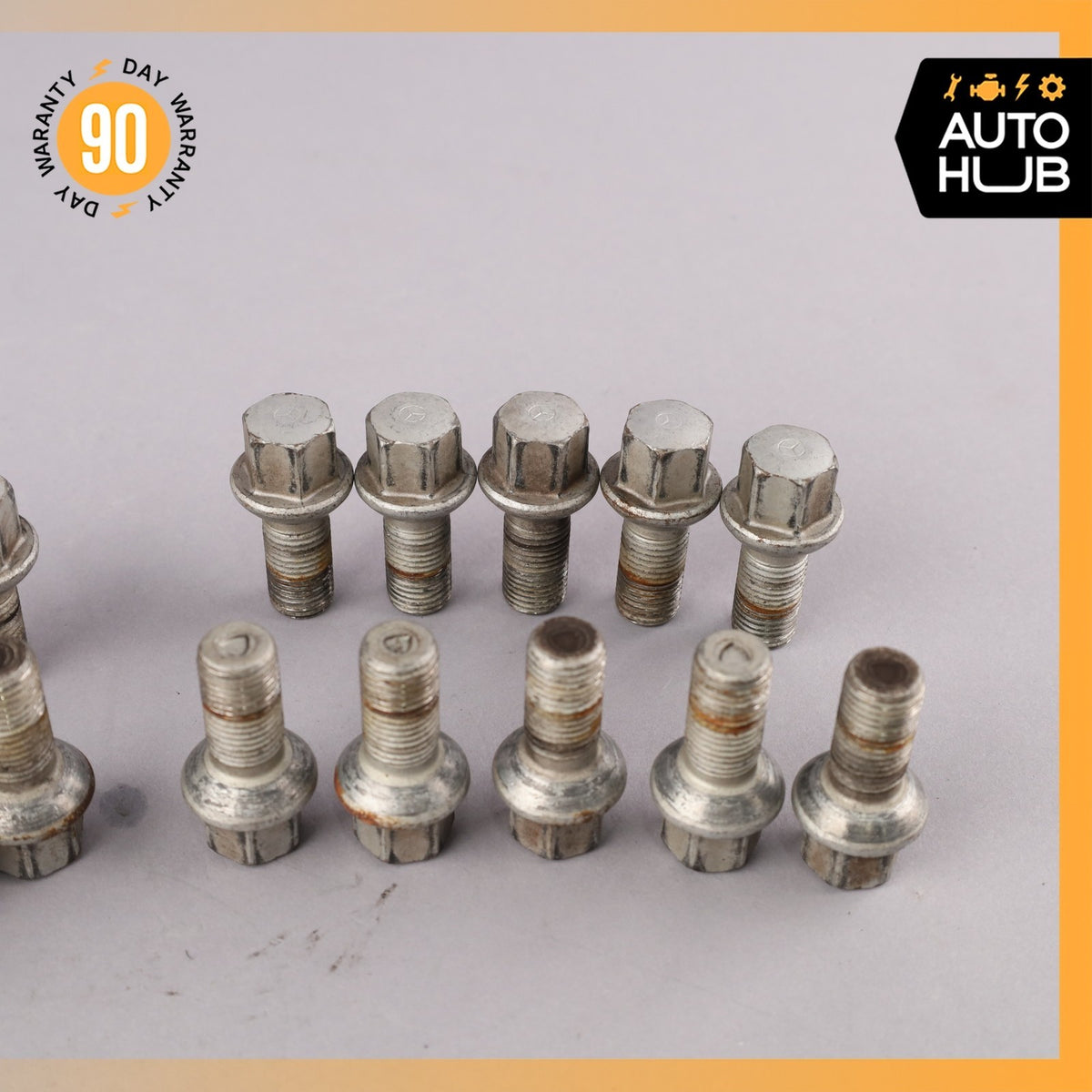 Mercedes W211 E350 E550 SL550 CLS550 Wheel Rim Lug Nut Bolt Set of 20 OEM 22k - photo 3