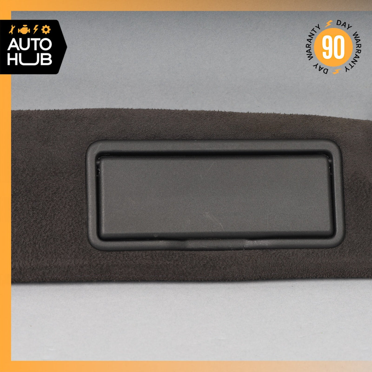 2014 Jaguar X152 F-Type Convertible Right Sun Visor Shade Sunvisor Suede OEM - photo 3