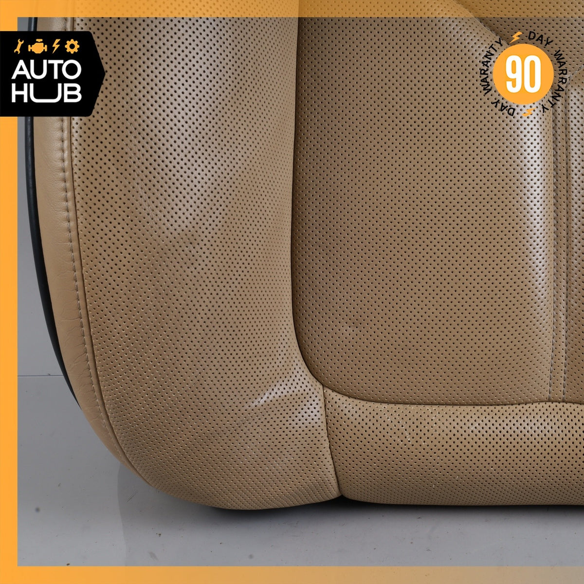11-18 Porsche Cayenne 958 Front Right Side Seat Upper Cushion Leather OEM - photo 2