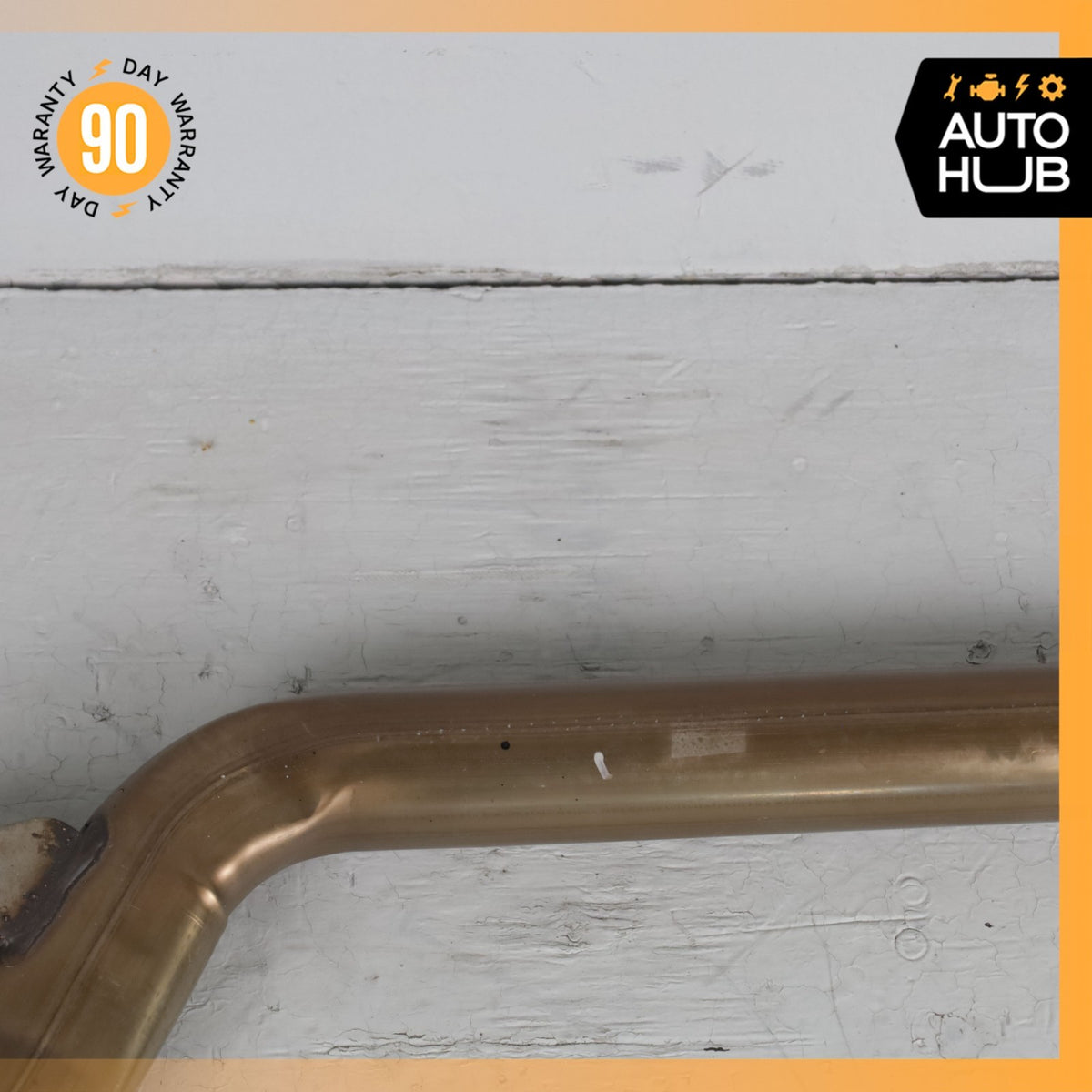 11-14 Mercedes W221 S550 Engine Exhaust Downpipe Resonator Set 2214907336 OEM - photo 4