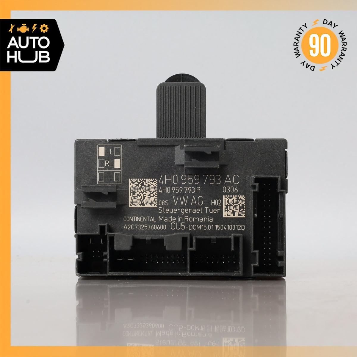 15-18 Porsche Cayenne 958 Front Left Side Door Control Module 4H0959793AC OEM - photo 4