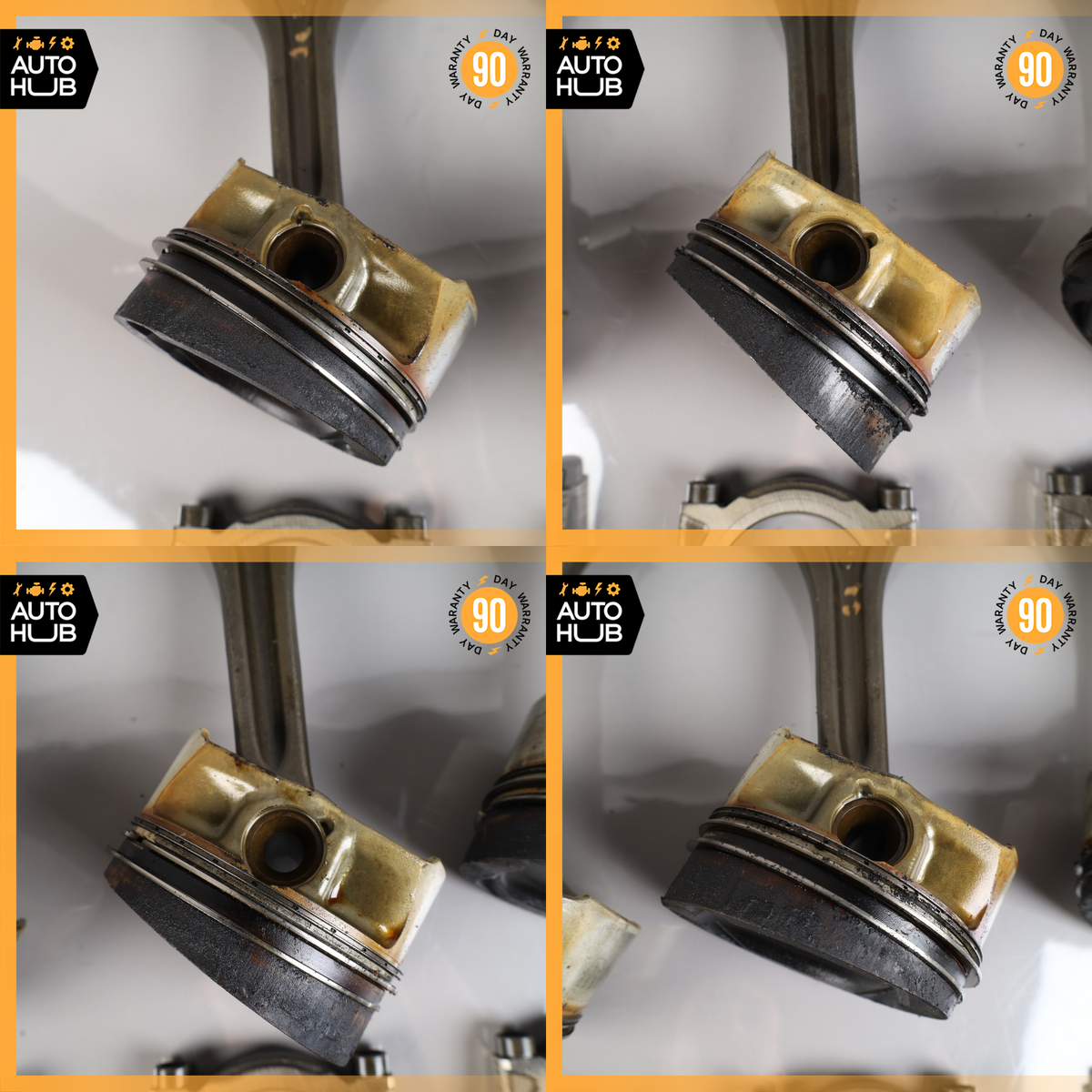 03-13 Bentley Continental GTC GT 6.0L Engine Motor Piston Connecting Rod Set 40k - photo 21