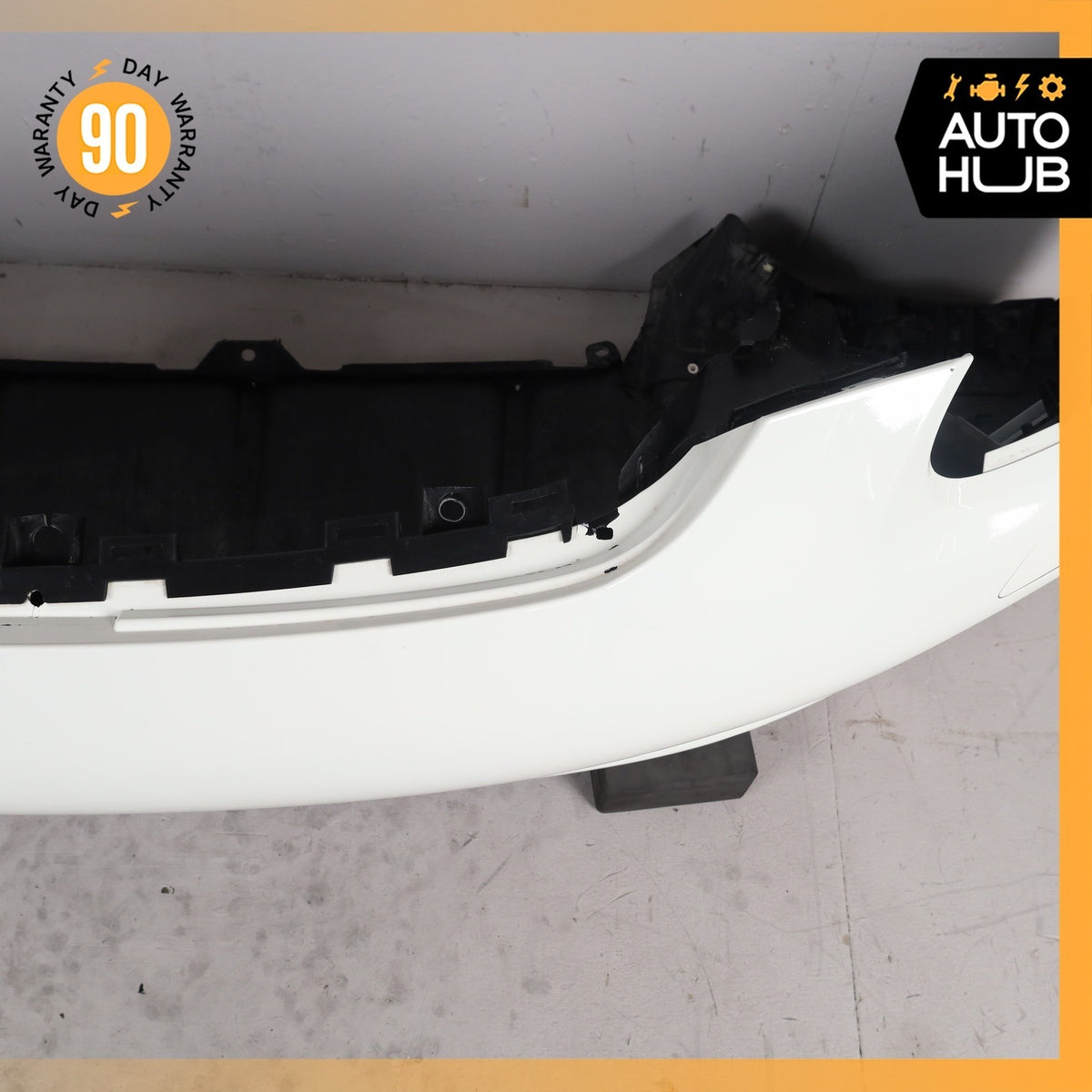 11-14 Porsche Cayenne 958 Front Bumper Cover Assembly White OEM - photo 11