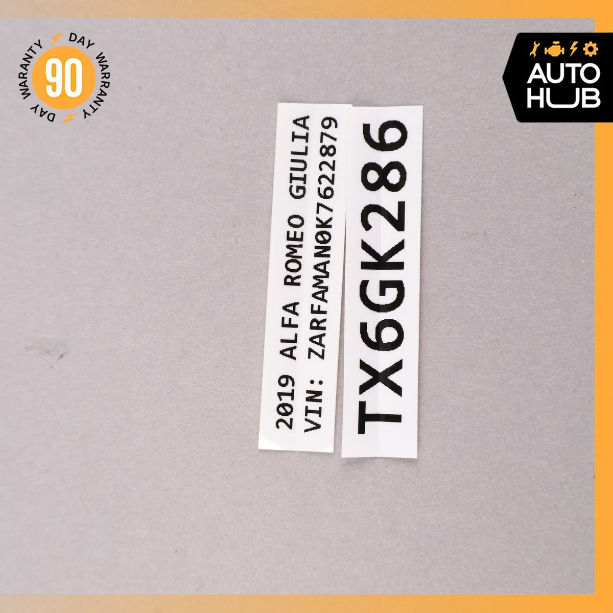 17-21 Alfa Romeo Giulia Information Navigation Display Screen Monitor OEM 56k - photo 17