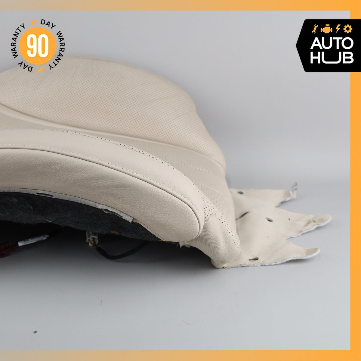 14-17 Mercedes W222 S550 Front Left Side Seat Upper Back Cushion OEM - photo 13