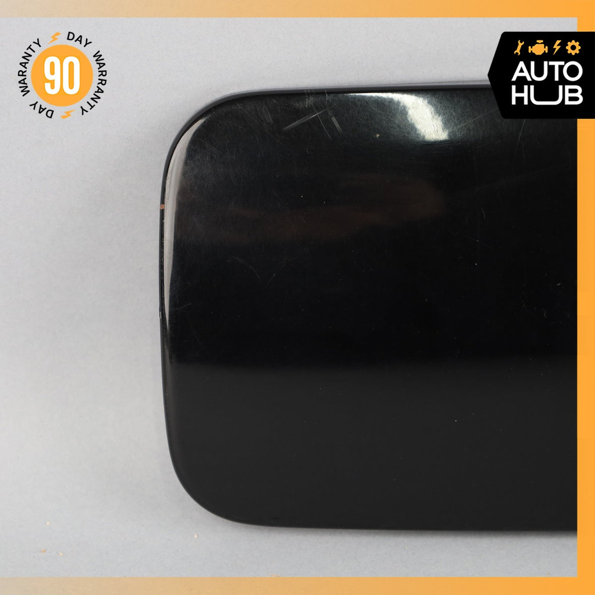 90-02 Mercedes R129 SL500 SL320 Fuel Gas Tank Door Lid Cover Black OEM - photo 2