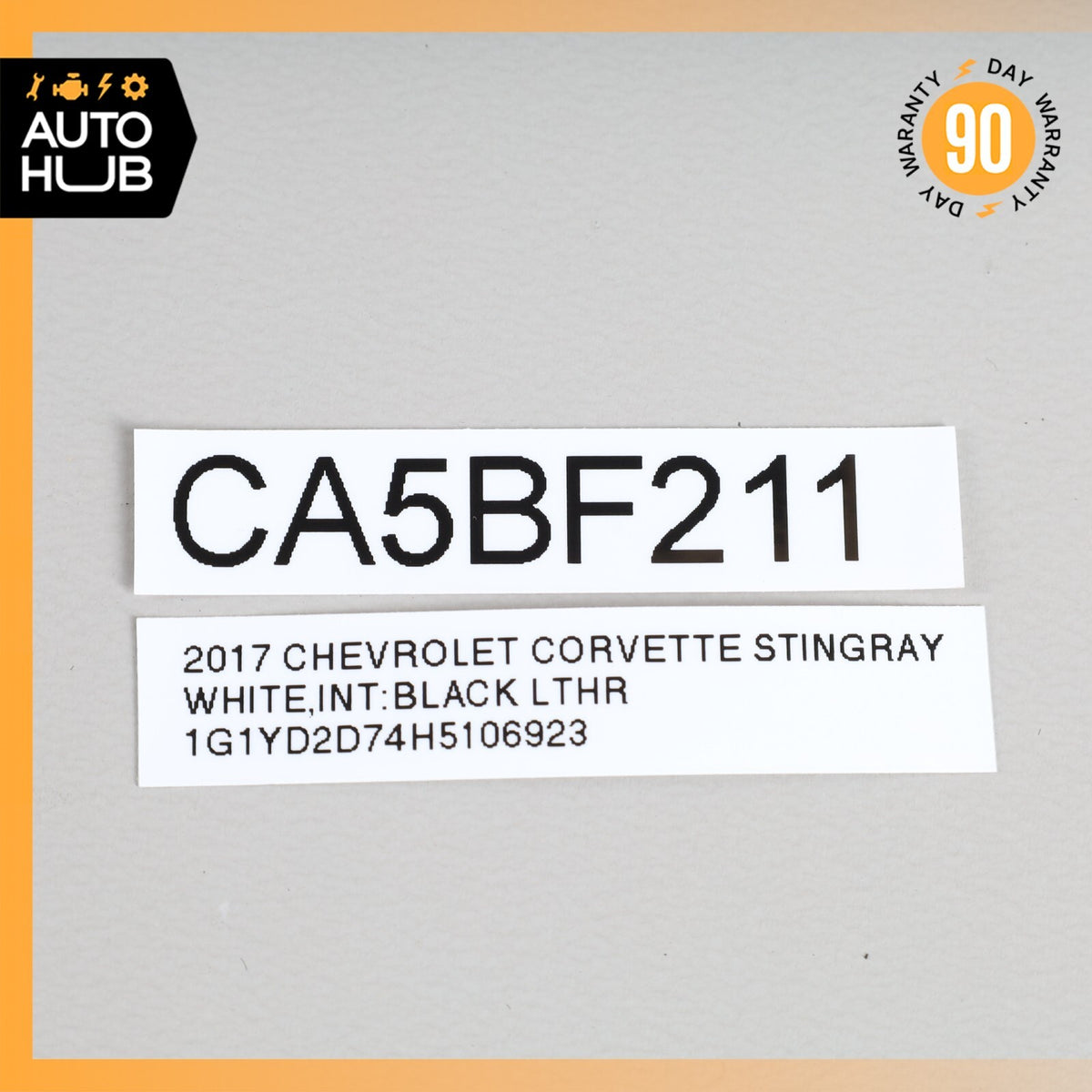 Chevrolet Corvette C7 Stingray Right Side Inner Dashboard AC A/C Air Vent OEM - photo 11