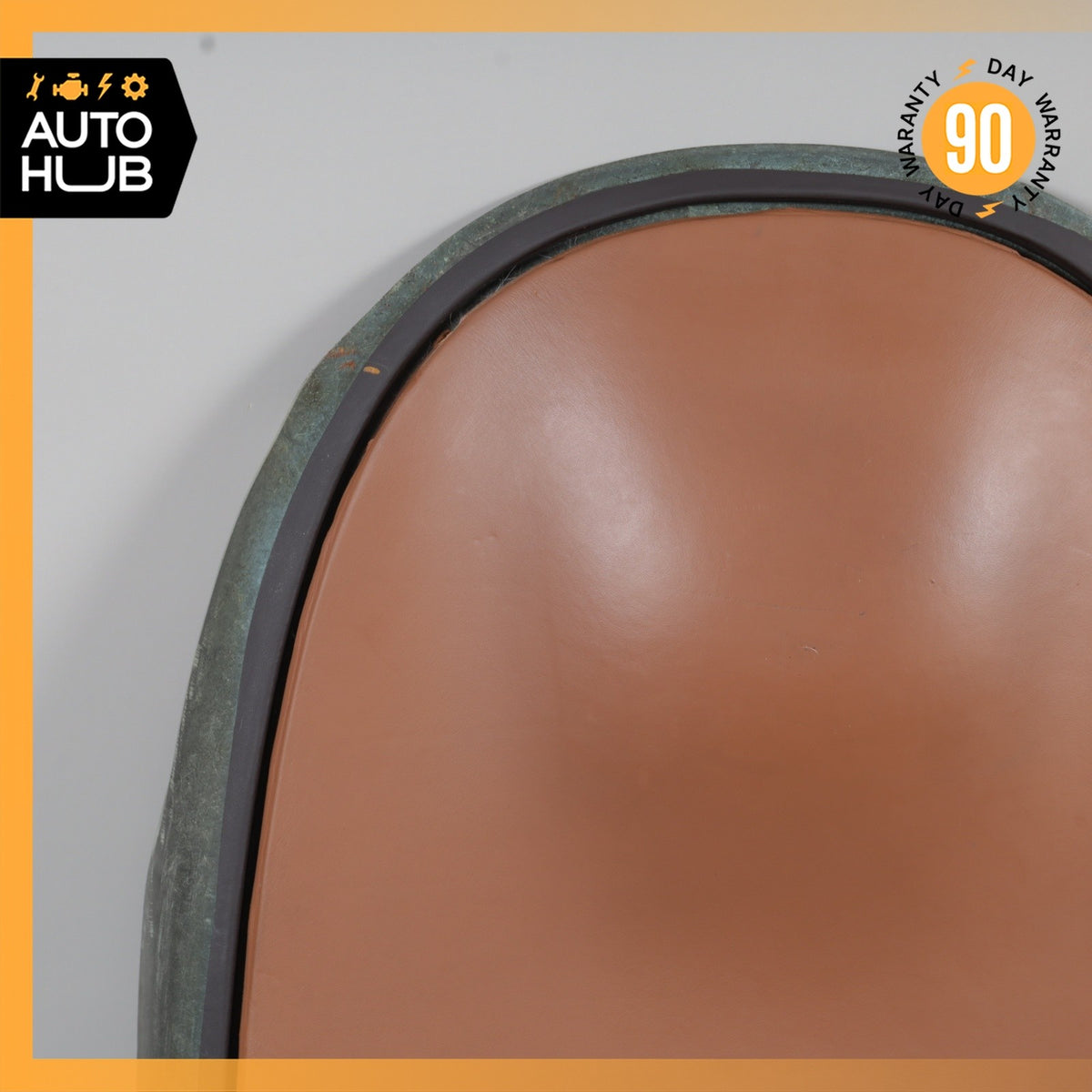03-06 Bentley Continental GT Seat Back Cover Panel Front Left Side Brown OEM - photo 2