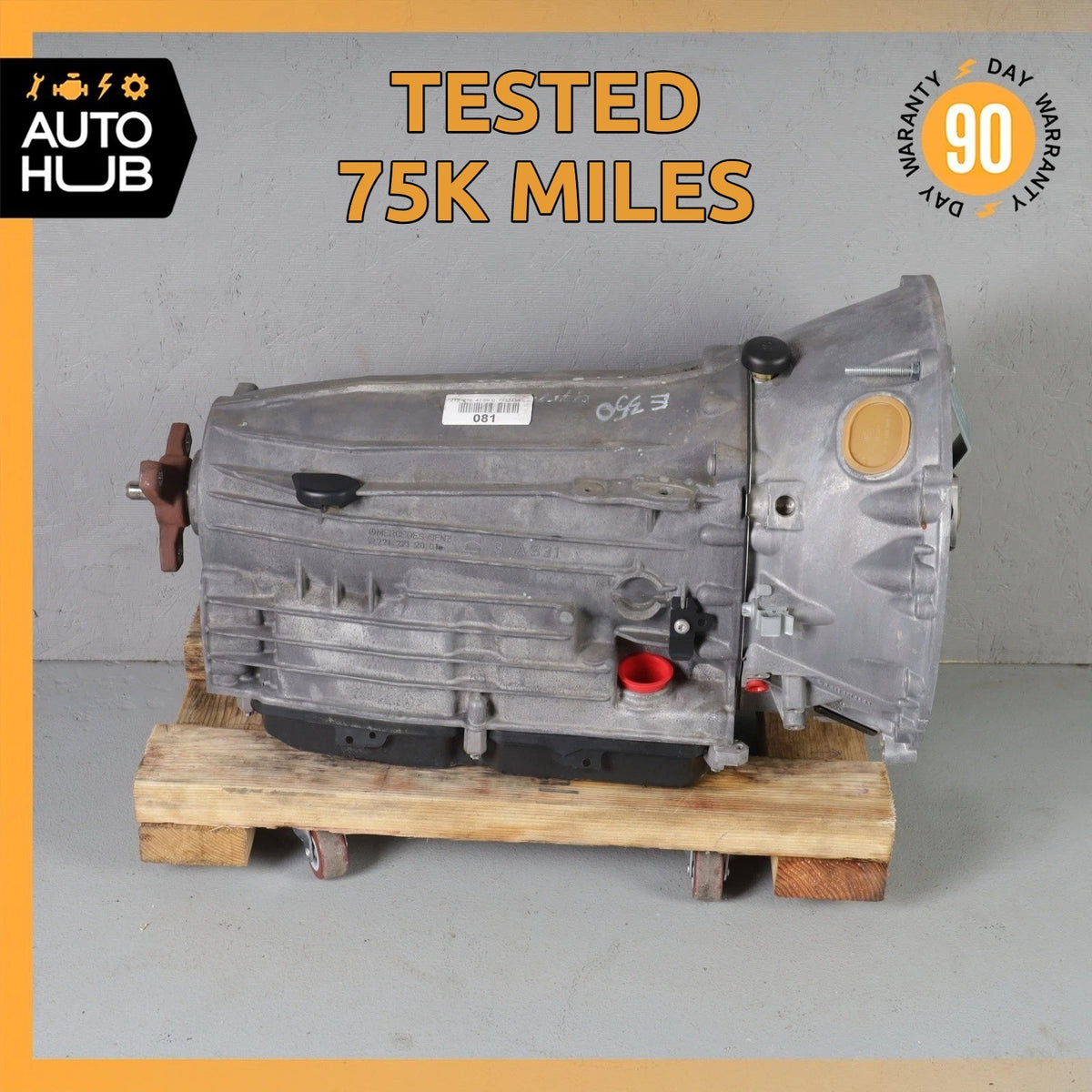 14-16 Mercedes W212 E350 RWD 7G-Tronic Automatic Transmission 722.906 OEM 75k - photo 1