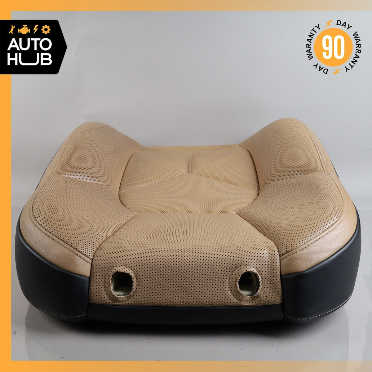11-18 Porsche Cayenne 958 Front Left Driver Seat Upper Cushion Leather OEM - photo 12