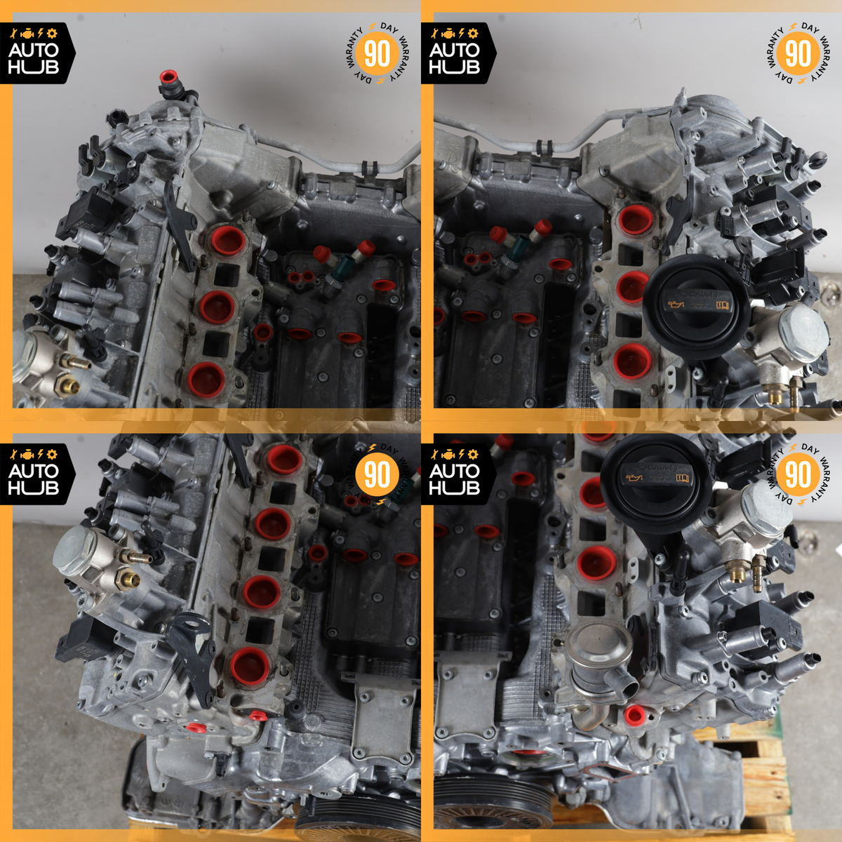 13-18 Audi C7 S6 A8 S7 4.0L V8 Engine Motor Assembly CEUC OEM 52k - photo 20