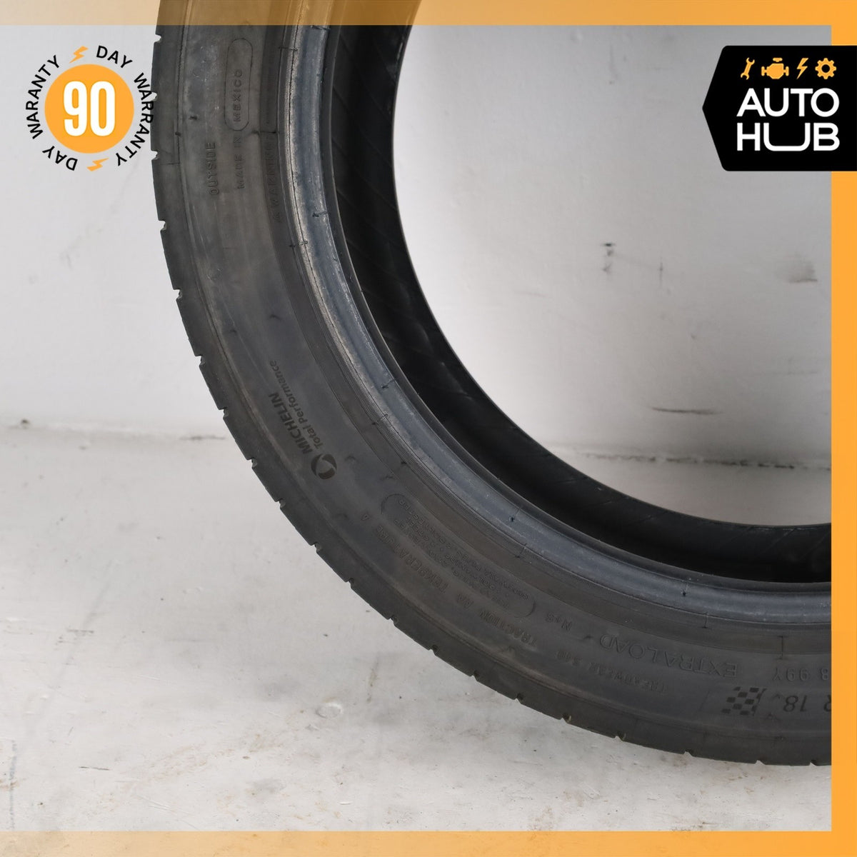 255/40ZR18 Michelin Pilot Sport All Season 4 255 40 18' 99Y XL 8.5/32" Tire - photo 7