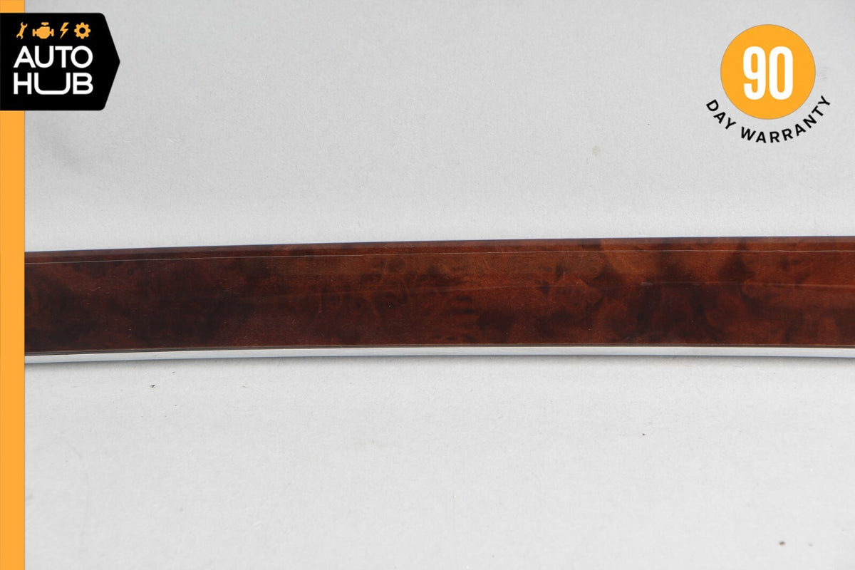 10-13 Mercedes W221 S400 S550 Front Left Driver Side Door Panel Trim Wood OEM - photo 3