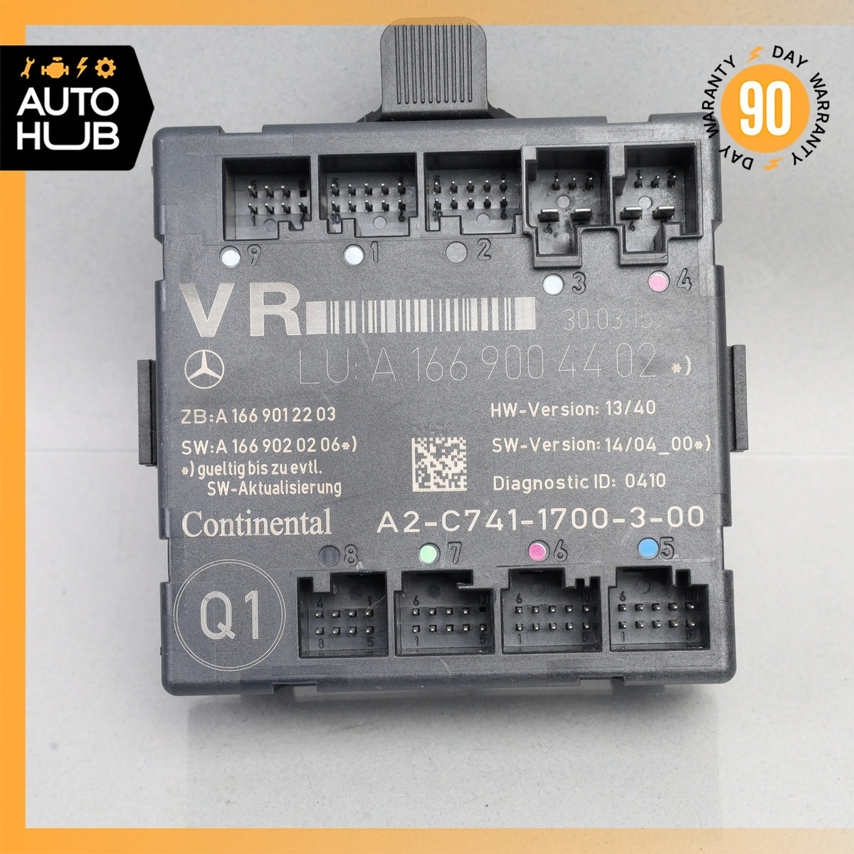 Mercedes W242 B250e Right Passenger Side Door Control Module OEM - photo 7