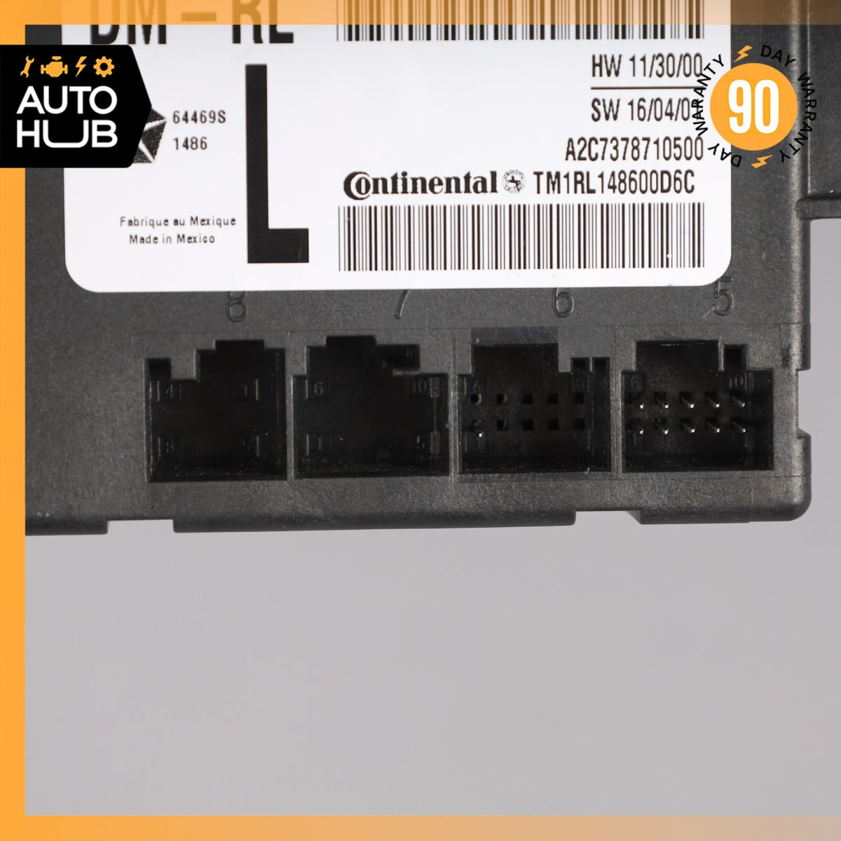 17-20 Maserati Levante M161 Rear Left Driver Side Door Control Module OEM 44k - photo 6