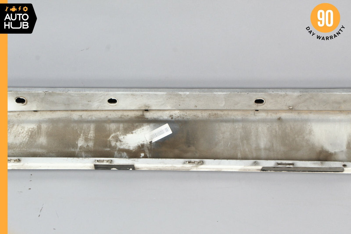 06-09 Mercedes W209 CLK350 CLK550 Base Left Rocker Molding Side Skirt White OEM - photo 9