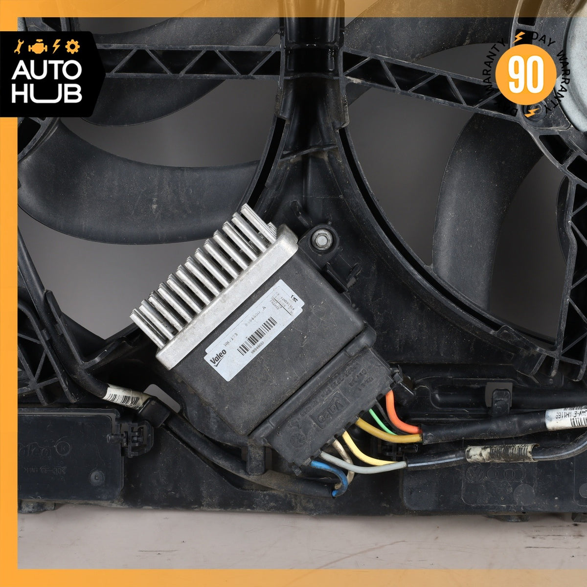 Audi 8R Q5 A5 2.0L Engine Radiator Cooling Fan Motor Assembly OEM - photo 15