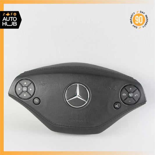 10-14 Mercedes W216 CL550 S400 S63 AMG Steering Wheel Airbag Air Bag Black OEM - photo 1