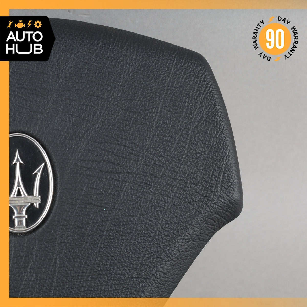 08-19 Maserati GranTurismo M145 Steering Wheel Air Bag Airbag Black OEM 21k - photo 5