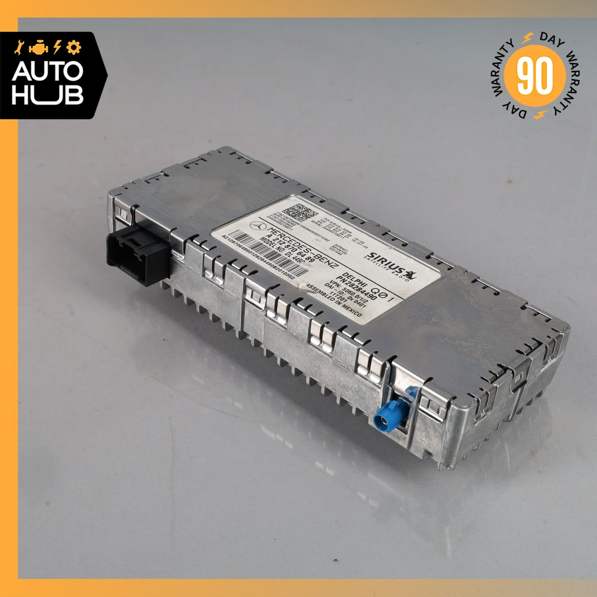 Mercedes W207 E350 GL550 C300 Sirius Satellite Radio Receiver 2128705689 OEM - photo 10