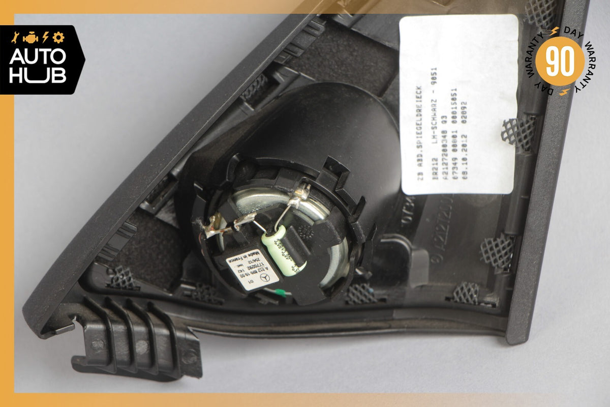 Mercedes W212 E550 E63 AMG Front Left Side Door Panel Tweeter Speaker Cover OEM - photo 8
