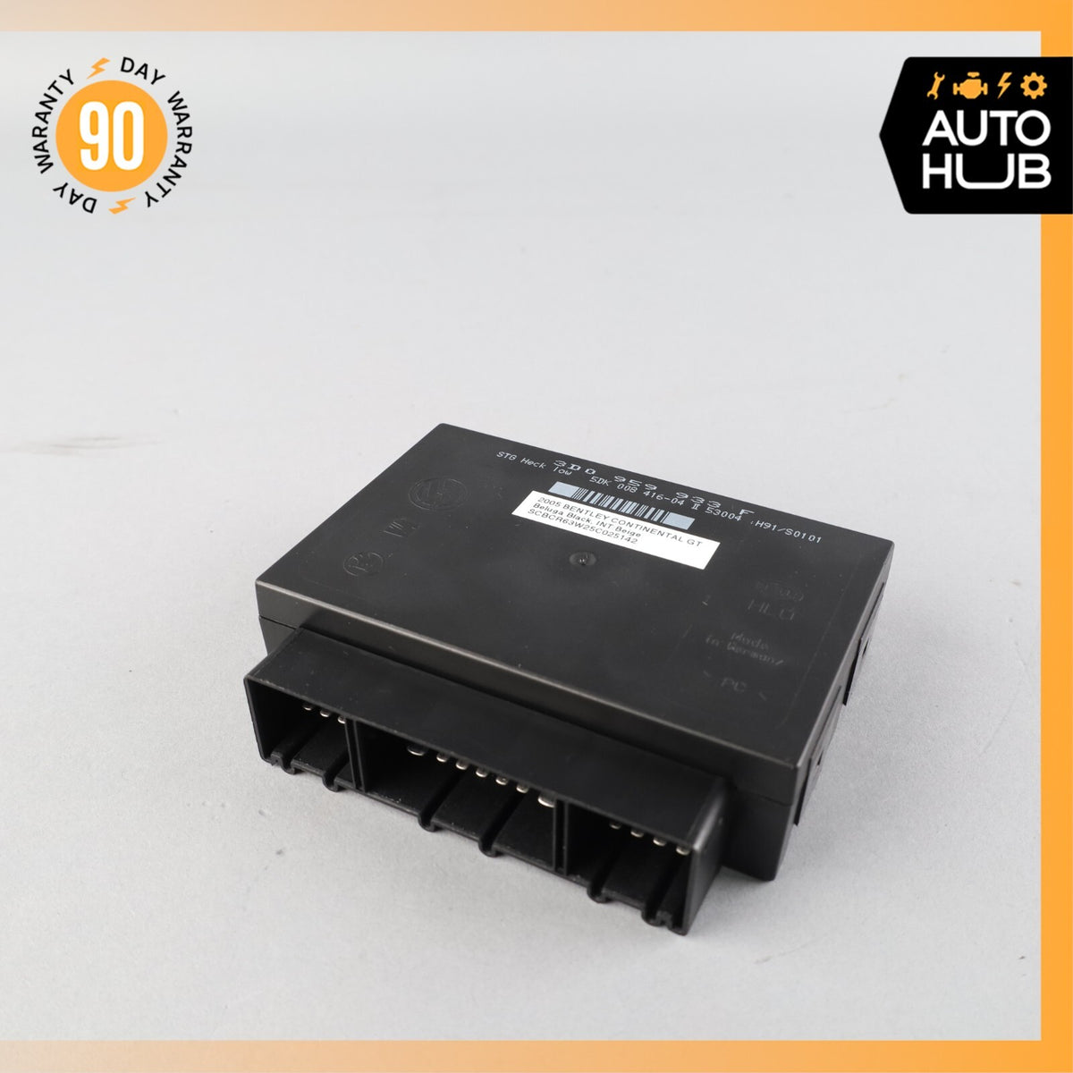 Bentley Continental GT Comfort Body Computer Control Module BCM OEM 81k - photo 4